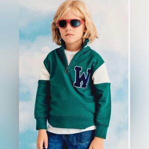 Zara Boys Sport 1/4 Zip 8/9